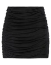 Gauge81 Woman Mini Skirt Black Size 8 Viscose