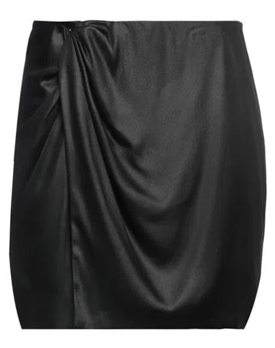 Gauge81 Woman Mini Skirt Black Size S Acetate, Viscose