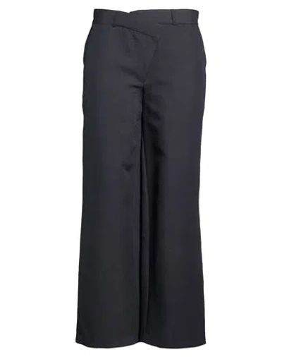 Gauge81 Woman Pants Charcoal Size 10 Wool, Silk In Blue