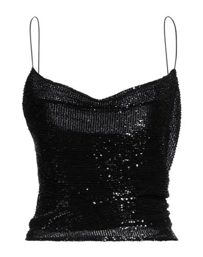 Gauge81 Woman Top Black Size M Polyester