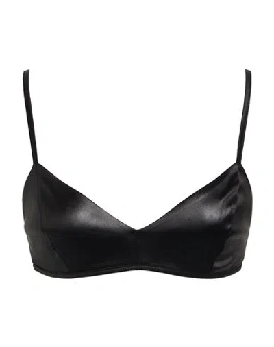 Gauge81 Woman Top Black Size S Acetate, Polyamide, Elastane