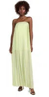 Gauge81 Yala Dress Shadow Lime In Shadow Lime