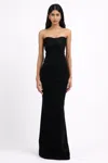 Gaurav Gupta Infinity Column Gown In Black