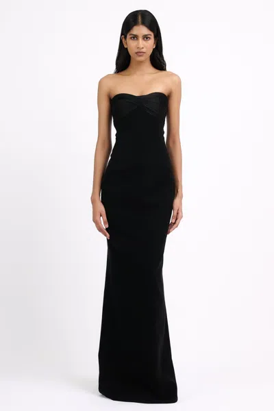 Gaurav Gupta Infinity Column Gown In Black