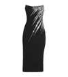 Gaurav Gupta Meteoric Embellished Midi Dress In Black