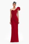 Gaurav Gupta Sculpted One-shoulder Jersey Gown