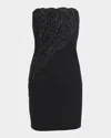 Gaurav Gupta Sequin Sculpted Strapless Mini Dress
