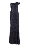 Gaurav Gupta The Celestial Embellished Gown In Black