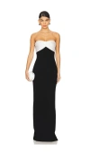 Gaurav Gupta The Infinity Column Gown In Black