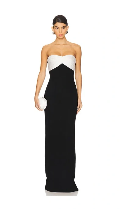 Gaurav Gupta The Infinity Column Gown In Black