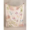 Gauri Kohli Bahara Throw Blanket 50"x60" In Multi
