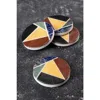 Gauri Kohli Bennett Marble Coasters In Multi