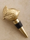Gauri Kohli Bergen Wine Bottle Stopper In Gold