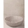Gauri Kohli Cairo Beige Marble Bowl In Gray
