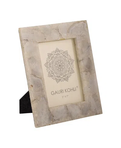 Gauri Kohli Cherish Agate Picture Frame In Beige
