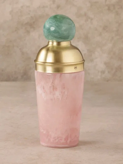 Gauri Kohli Copenhagen Cocktail Shaker In Pink