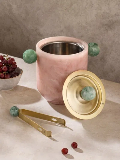 Gauri Kohli Copenhagen Ice Bucket In Pink