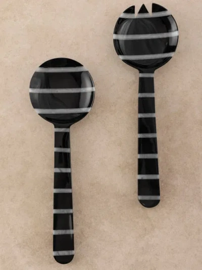 Gauri Kohli Cox Salad Servers In Multi