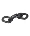 Gauri Kohli Eternity Black Marble Links Decorative Chain In Black