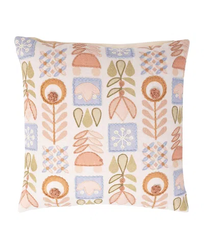 Gauri Kohli Fontana Pillow Cover, 20 X 20 In Multi