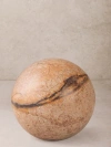 Gauri Kohli Forest Marble Sphere Object In Brown