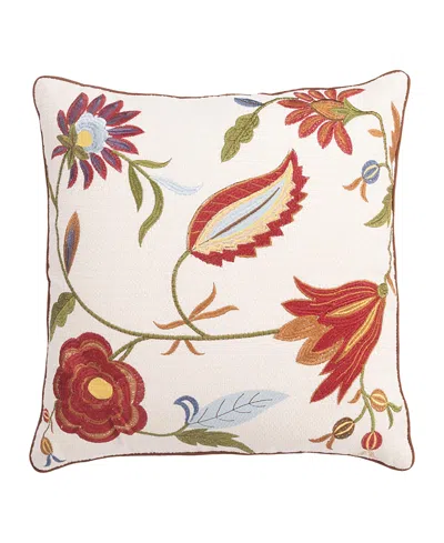 Gauri Kohli Foshan Pillow Cover, 20 X 20 In Multi