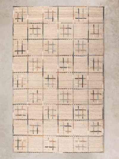 Gauri Kohli Gilbert Wool Rug In Sand