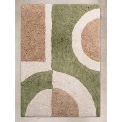Gauri Kohli Glendale Bath Mat 24"x36" In Brown