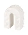 Gauri Kohli Hanover Marble Decorative Object In White