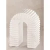 Gauri Kohli Hanover Marble Decorative Object In White