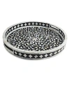 GAURI KOHLI JODHPUR MOTHER OF CULTIVATED PEARL DECORATIVE TRAY, 18