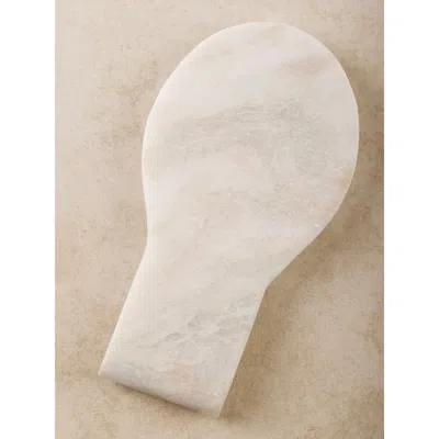 Gauri Kohli Machu Picchu Onyx Spoon Rest In White