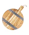 Gauri Kohli Mandawa Charcuterie Board, Gray 19 In Brown/gray