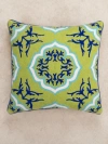 Gauri Kohli Matilda Throw Pillow Cover In Green
