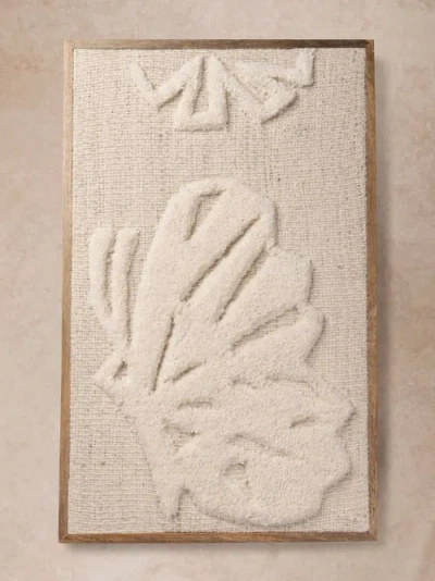 Gauri Kohli Monarch Wool Wall Art In Brown