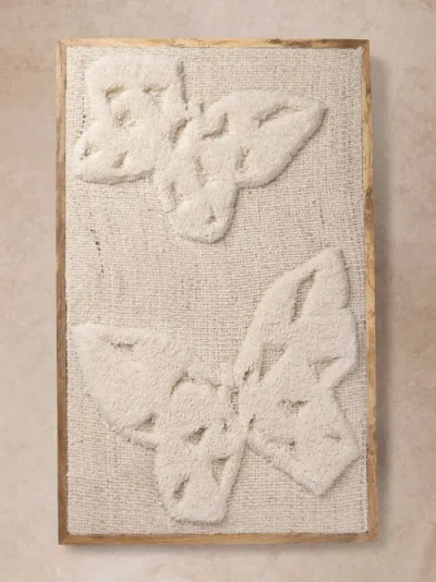 Gauri Kohli Monarch Wool Wall Art In Brown