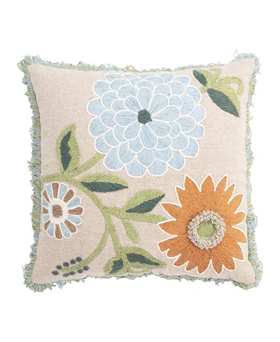 Gauri Kohli Montana Pillow Cover, 20 X 20 In Multi