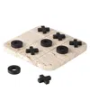 Gauri Kohli Monty Marble Tic Tac Toe Set In Beige