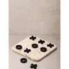 Gauri Kohli Monty Marble Tic Tac Toe Set In Sand