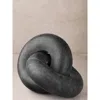 Gauri Kohli Munich Marble Knot Sculpture In Black