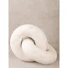 Gauri Kohli Munich Marble Knot Sculpture In White