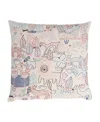 Gauri Kohli Phoenix Throw Pillow Cover In Neutral