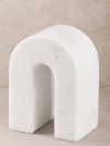 Gauri Kohli Quest Marble Decorative Object In White