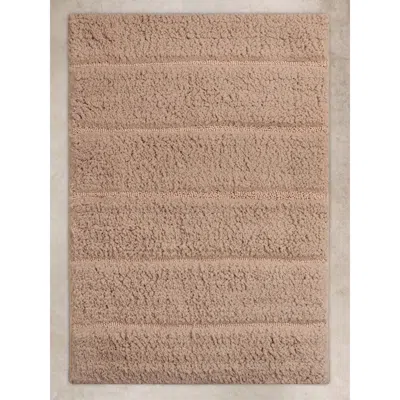 Gauri Kohli Riga Bath Mat 24"x36" In Brown