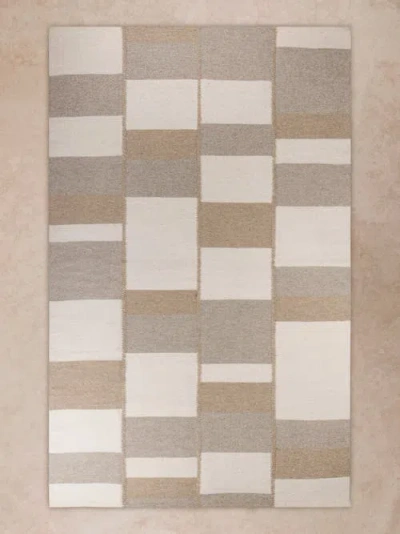 Gauri Kohli Sahara Wool Rug In Sand