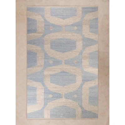 Gauri Kohli Simona Wool Rug In Blue