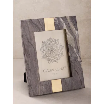 Gauri Kohli Skye Onyx Picture Frame In Brown