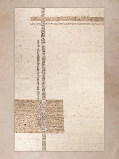 Gauri Kohli Tirana Wool Rug In Sand