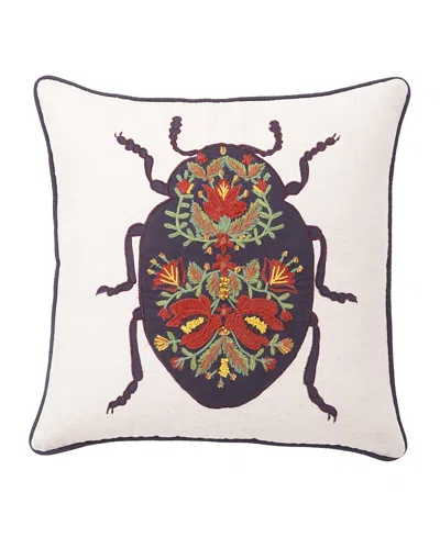 Gauri Kohli Udaipur Pillow Cover, 20 X 20 In Multi