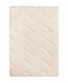 Gauri Kohli Vantaa Bath Mat - Ivory White, 36 L X 24 W In White